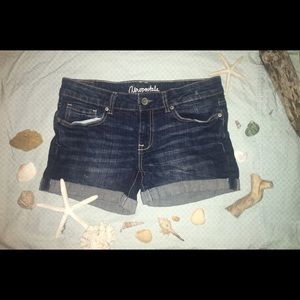 Aeropostale Boyfriend Jean Shorts